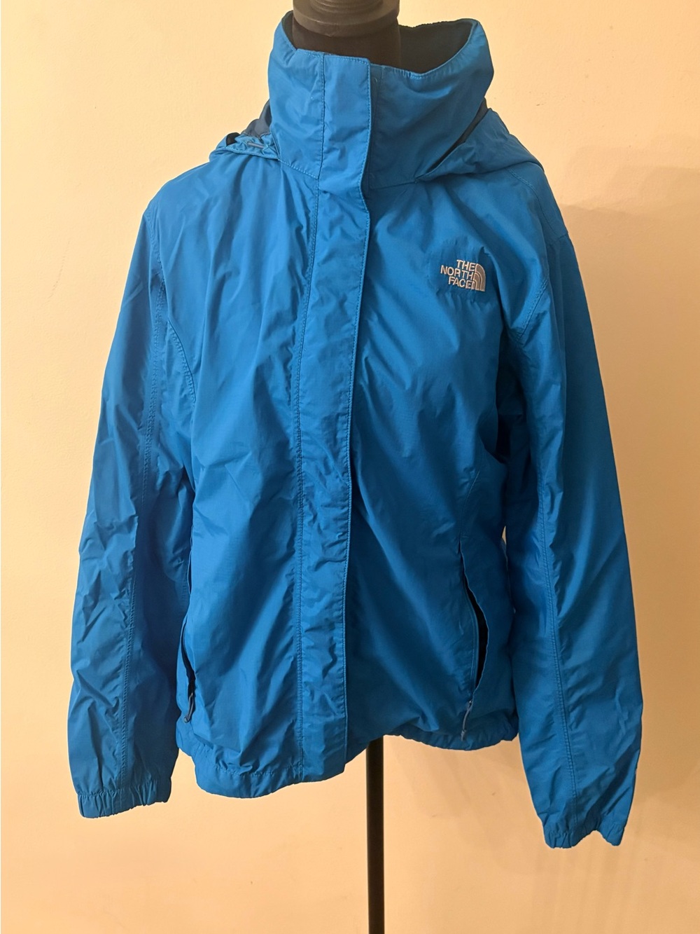 The North Face Women's Bright Blue Hooded Utility Jacket